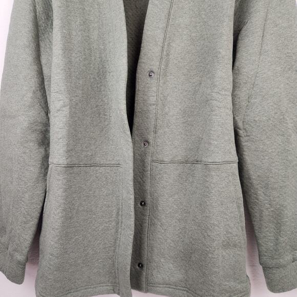 Lahgo Lunya Restore Double Faced Cardigan in Humble Green Size Large Men NWOT - Picture 5 of 10